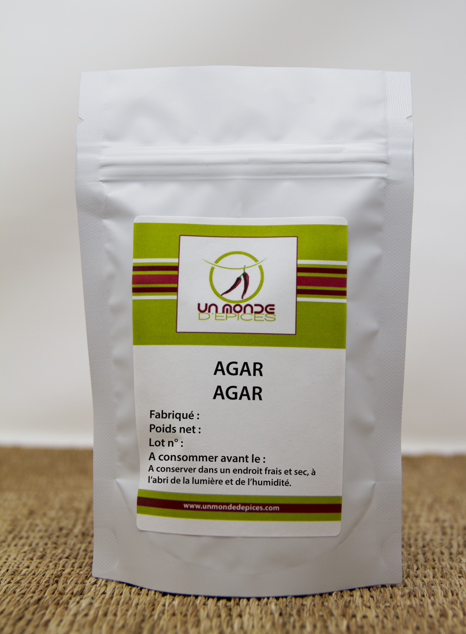 Agar-agar - Gelifiant naturel - Achat, recettes et conseils d'utilisation